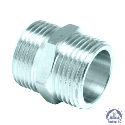 Ниппель нержавеющий Ду 15 1/2'' AISI 316 купить в Набережных Челнах