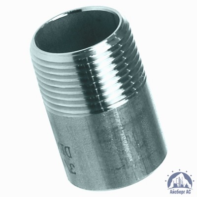 Ниппель нержавеющий Ду 40 1 1/2'' AISI 304 купить в Набережных Челнах