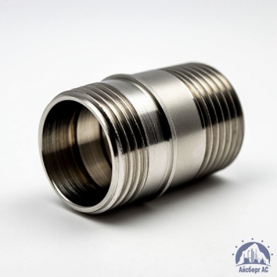Ниппель переходной нержавеющий DN 32х15 1 1/4"-1/2" 42,4х21,3 мм AISI 316 двойной НР-НР купить в Набережных Челнах